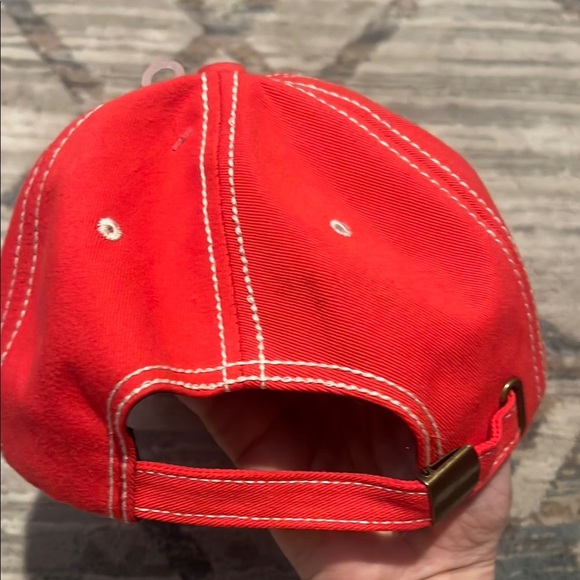 Red “Mom of Boys” Embroidered Hat NWOT - Picture 3 of 7